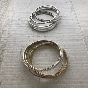 Assorted Bangle Bracelets Set of 2